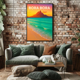Bora Bora Paradise Poster