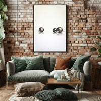 Minimalist Holiday Ornaments Minimalist Poster