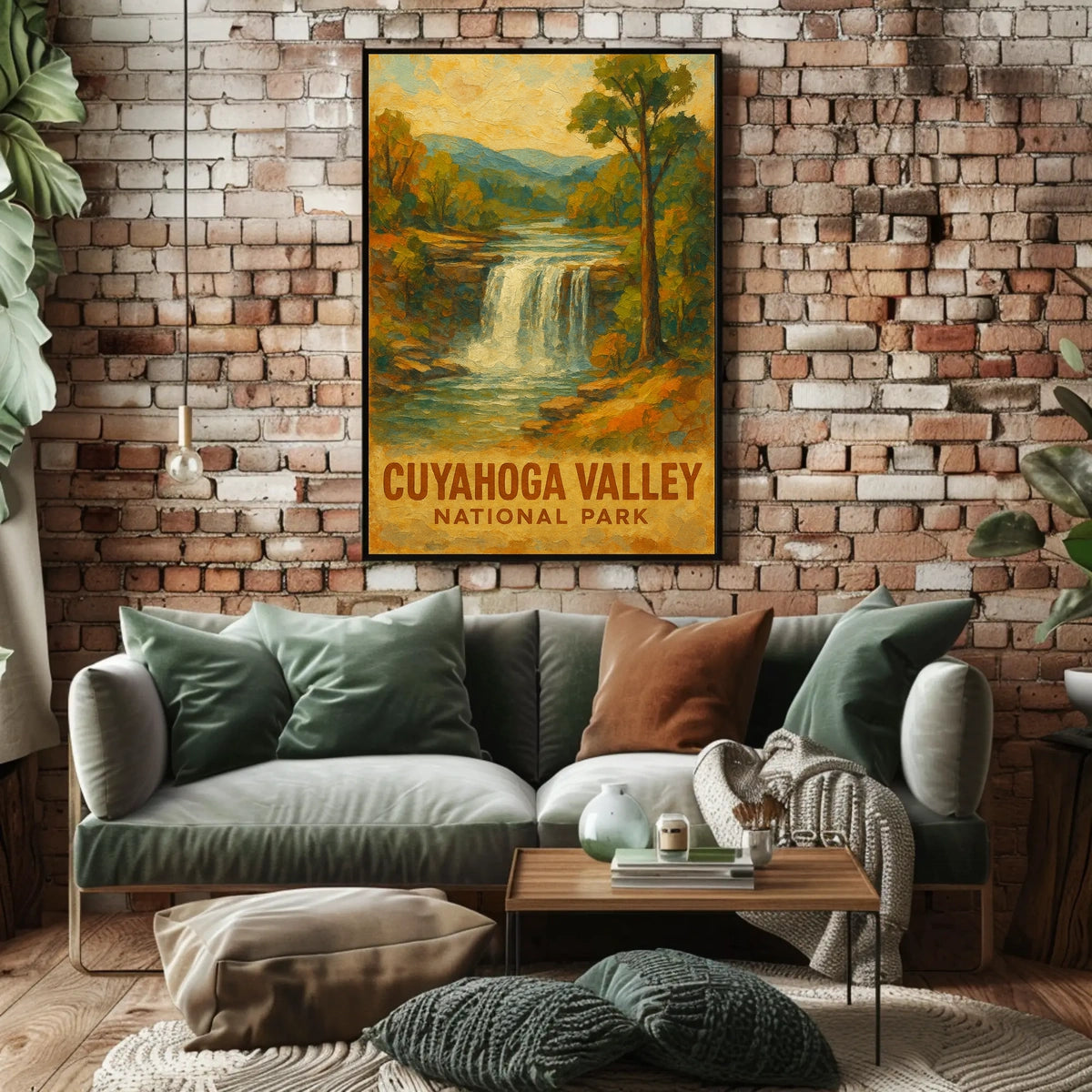Cuyahoga Valley National Park Scenic Wanderlust Poster