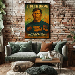 Celebrating Jim Thorpe Poster