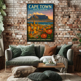 Discover Cape Towns Magic Poster