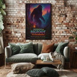 Legends of Bigfoot Poster PosterGoat