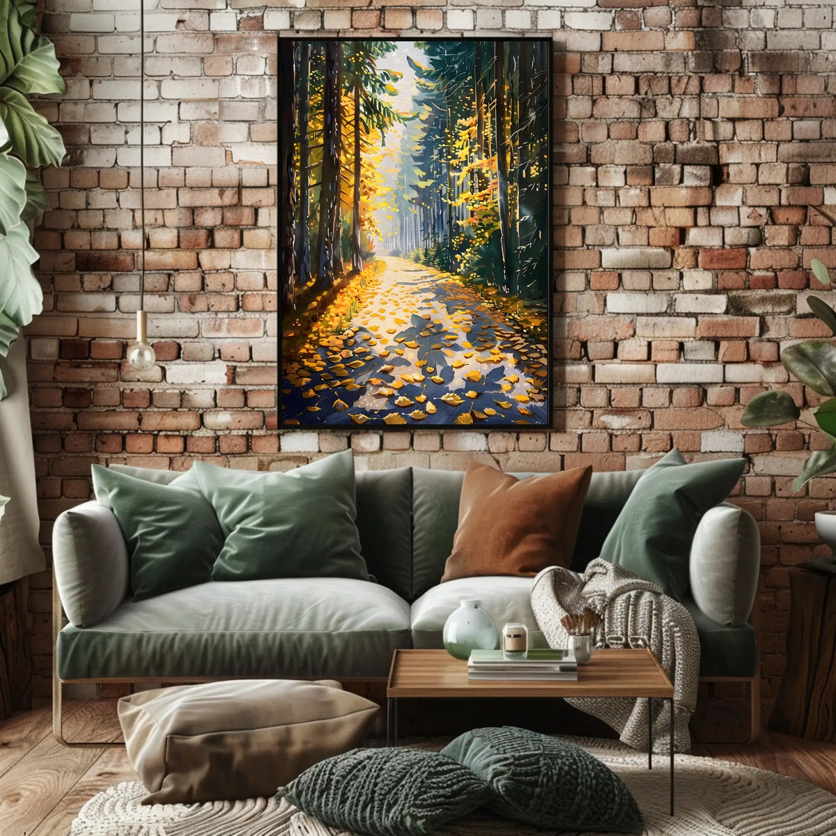 Autumn Pathway Poster