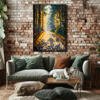Autumn Pathway Poster