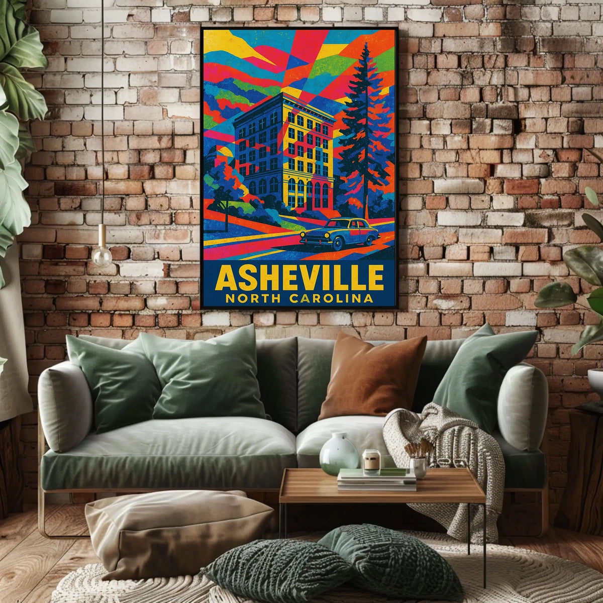 Asheville, North Carolina Poster