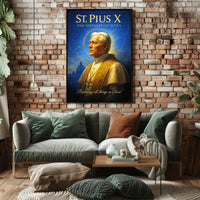 St. Pius X The Shepherd of Souls Poster PosterGoat