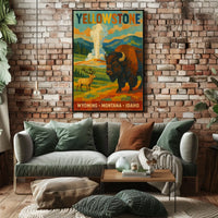 Yellowstone National Park Poster