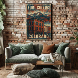 Fort Collins, Colorado Poster