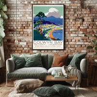 Colwyn Bay Gateway To The Welsh Poster