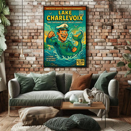 Lake Charlevoix The Captain Of The Poster