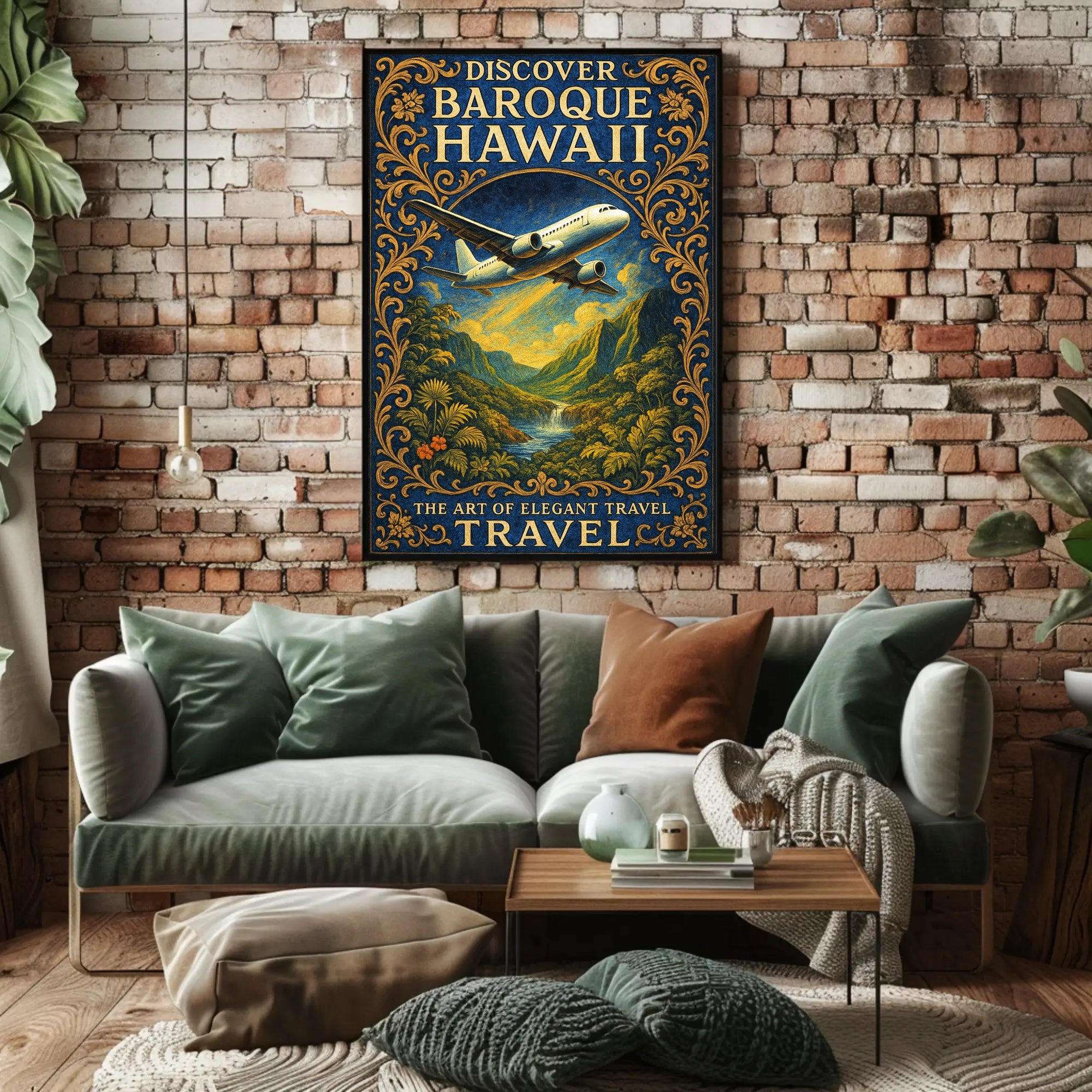 Discover Baroque Hawaii Poster PosterGoat