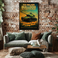 M41 Walker Bulldog Poster PosterGoat