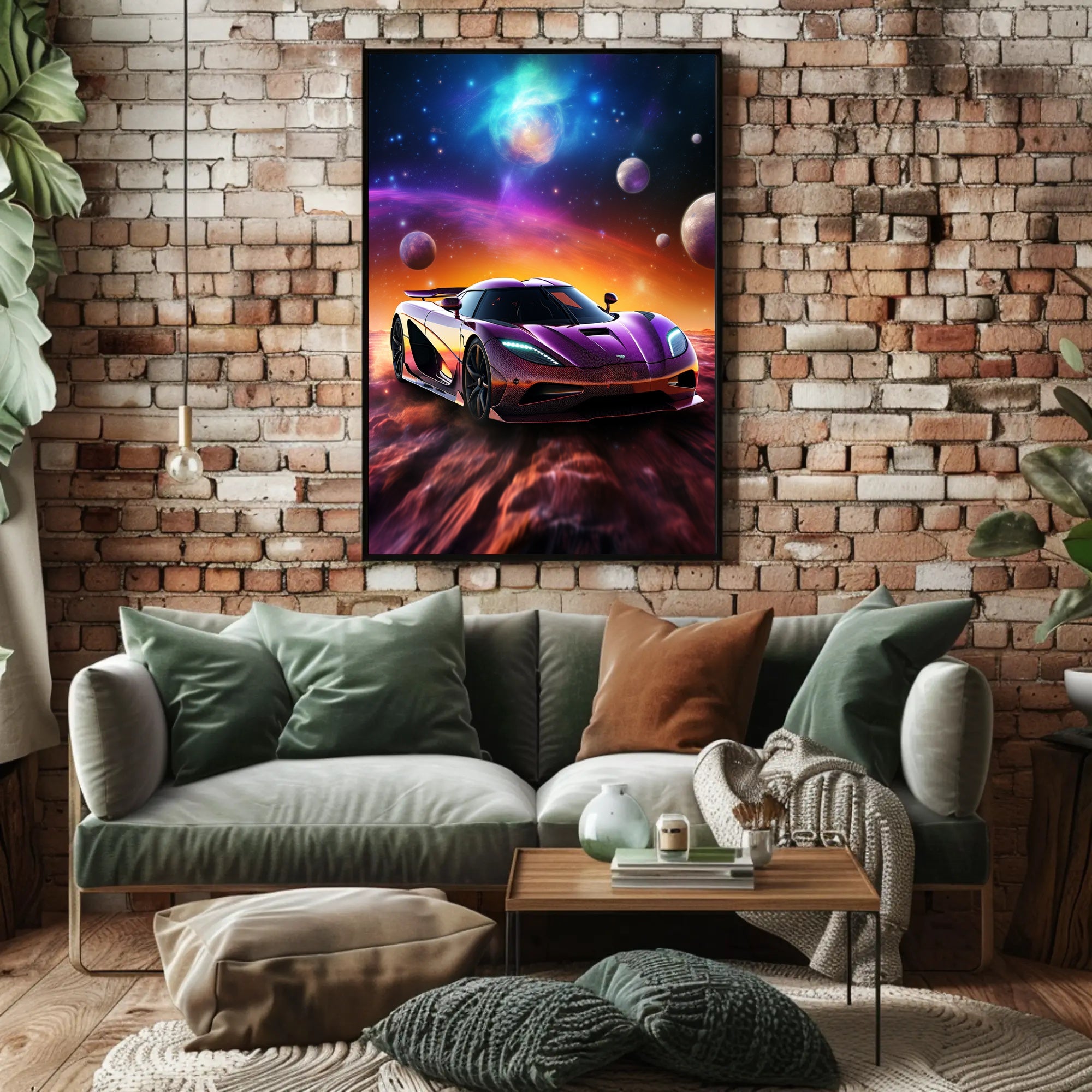 Cosmic Drive Poster PosterGoat