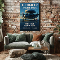 E-1 Tracer The Stoof with a Roof Poster PosterGoat