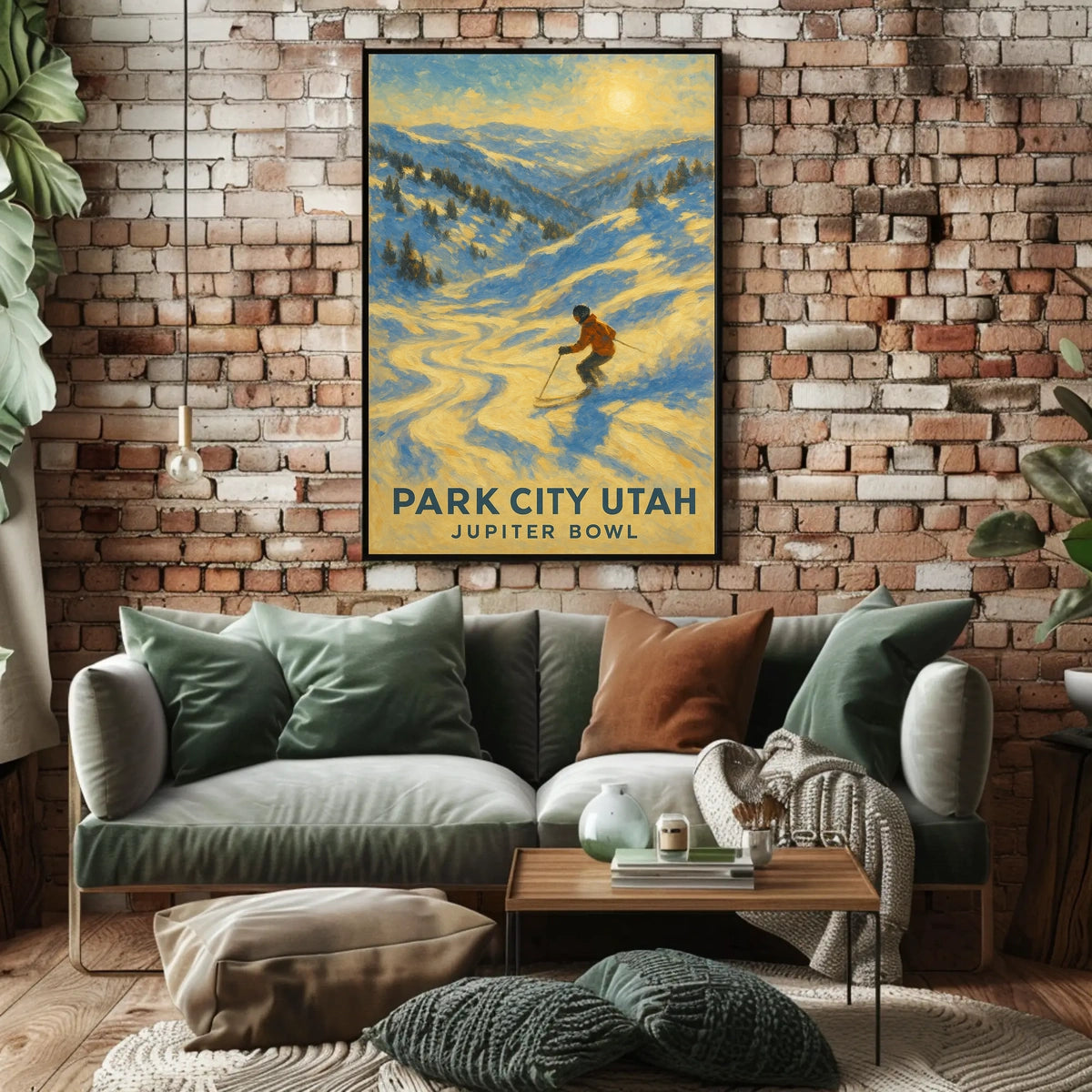 Park City Utah Jupiter Bowl Poster