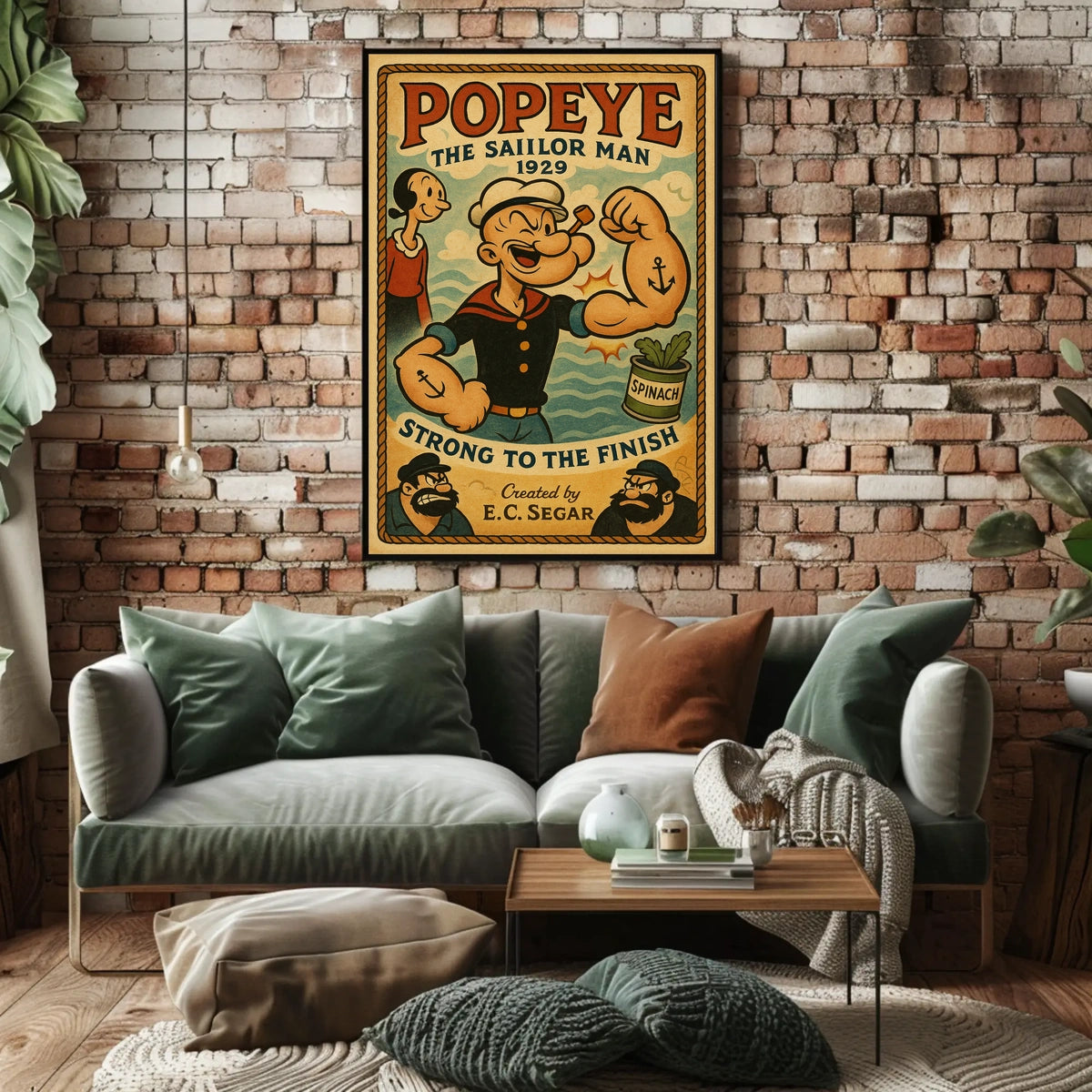 Popeye the Sailor Man 1929 Poster