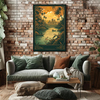 Tropical Serenity Poster