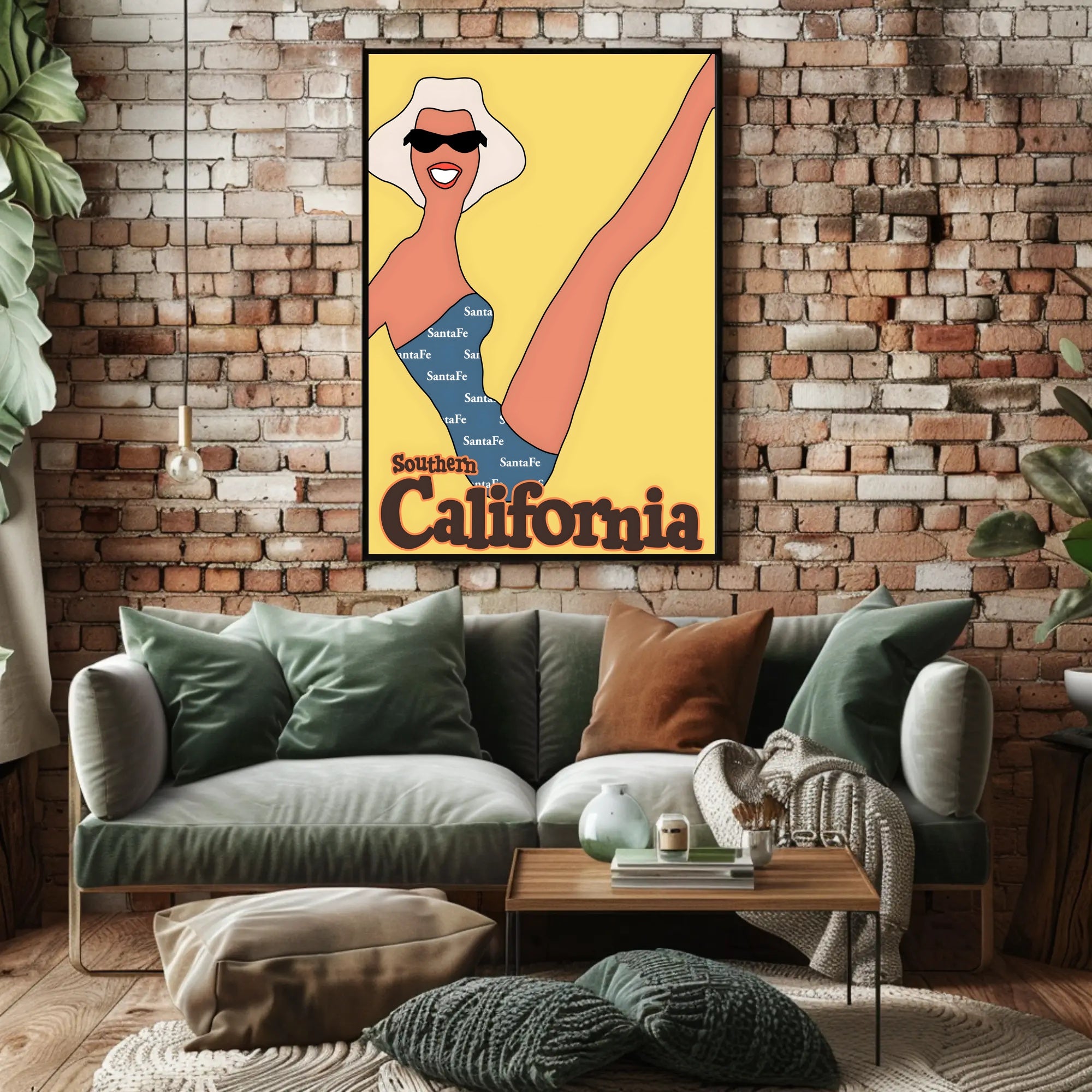Playful Summer Vibes Pop Culture Poster