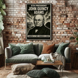 John Quincy Adams 6Th President Poster