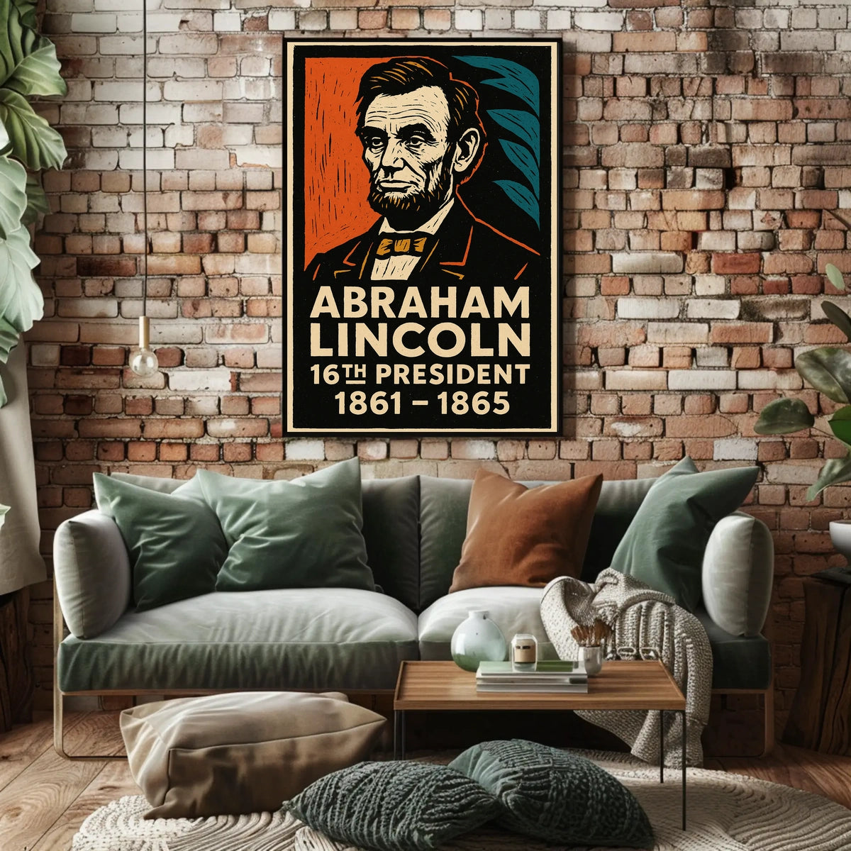 Abraham Lincoln 16th President Poster