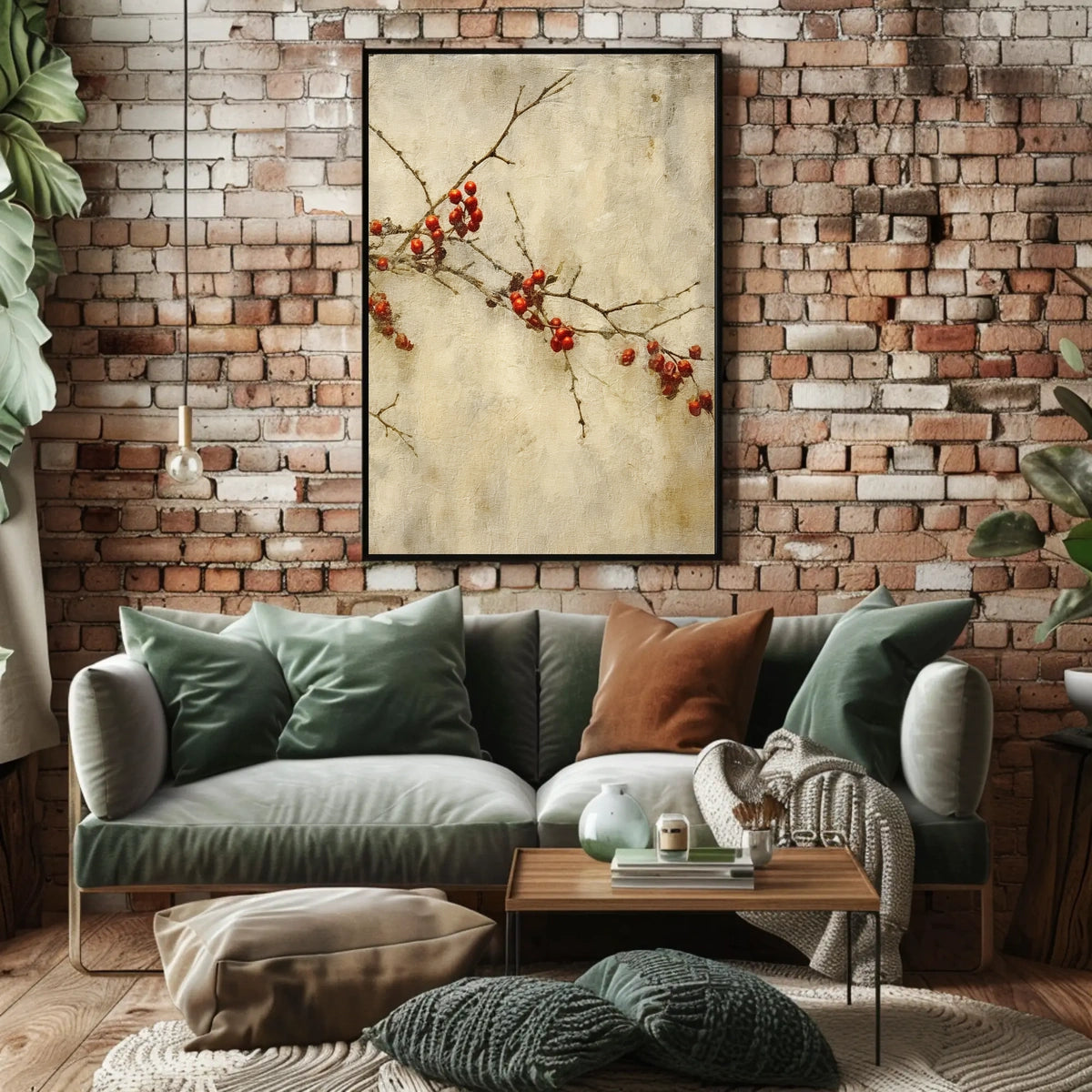 Winter Berries Poster
