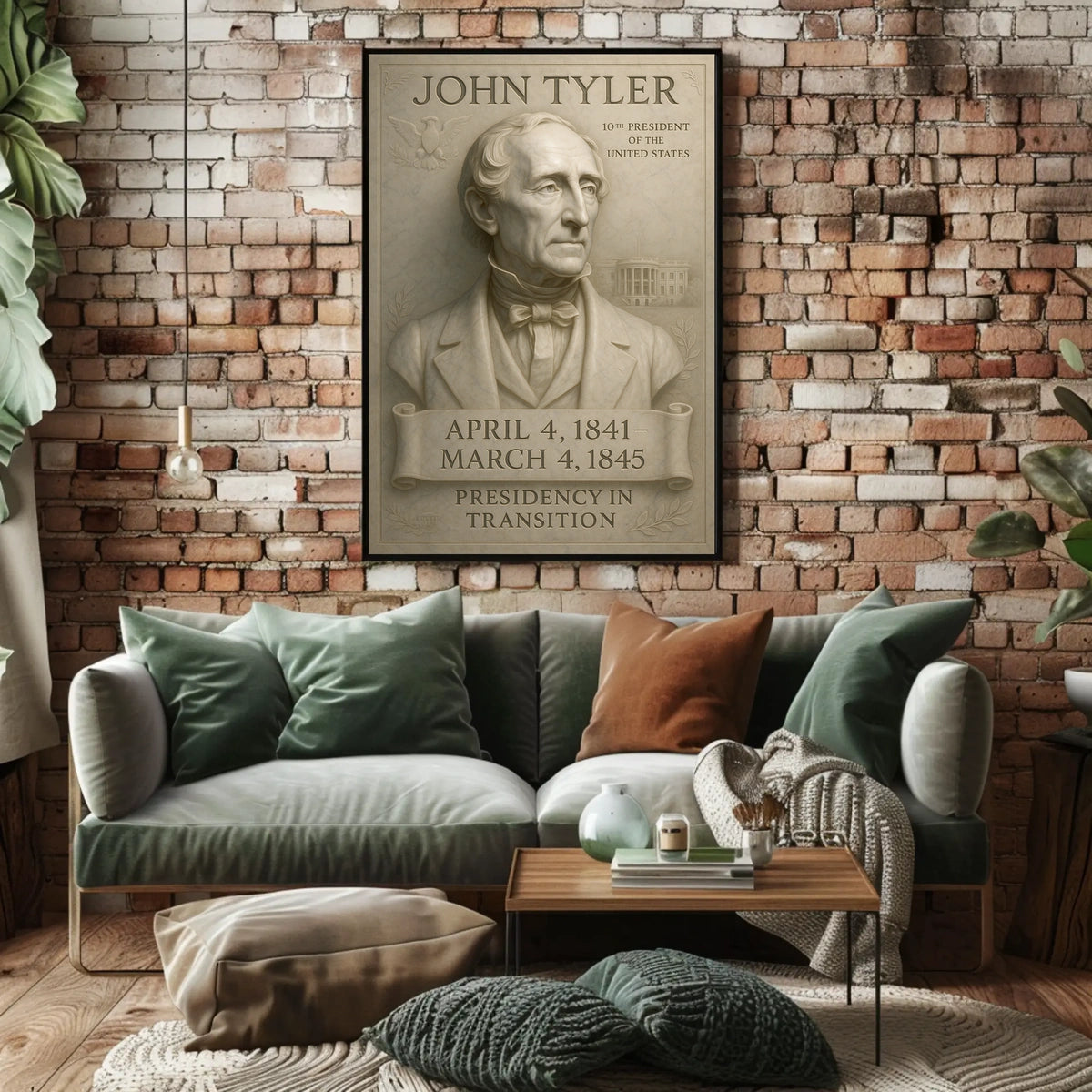 John Tyler 10th President Poster