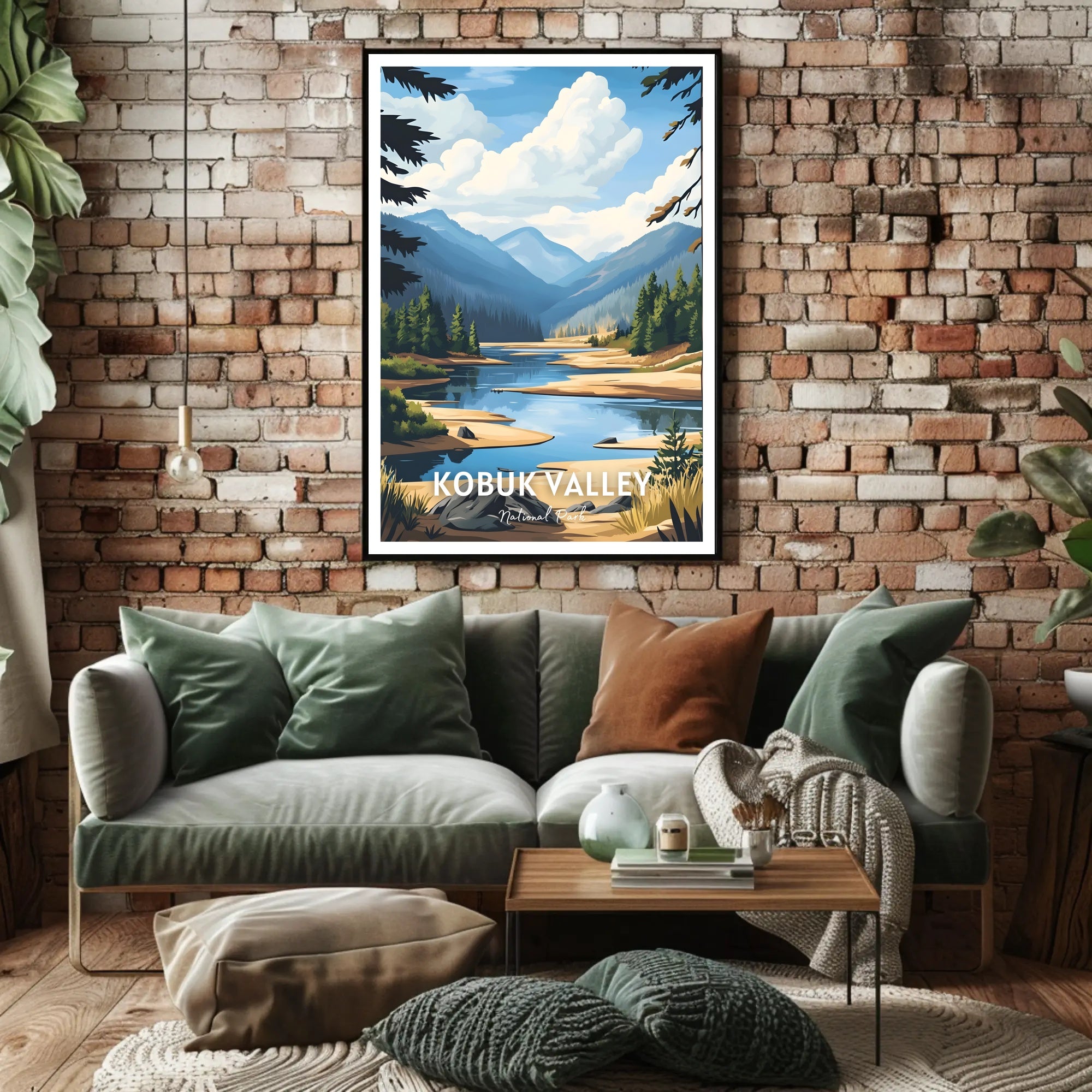 Kobuk Valley National Park Scenic Poster