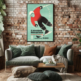 XI Internationale Wintersportwoche Poster PosterGoat