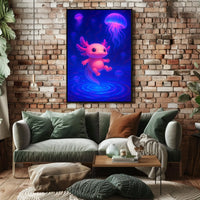 Enchanted Underwater World Poster