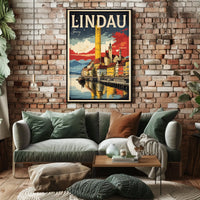 Lindau, Germany Poster