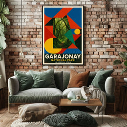 Garajonay National Park La Gomera, Poster
