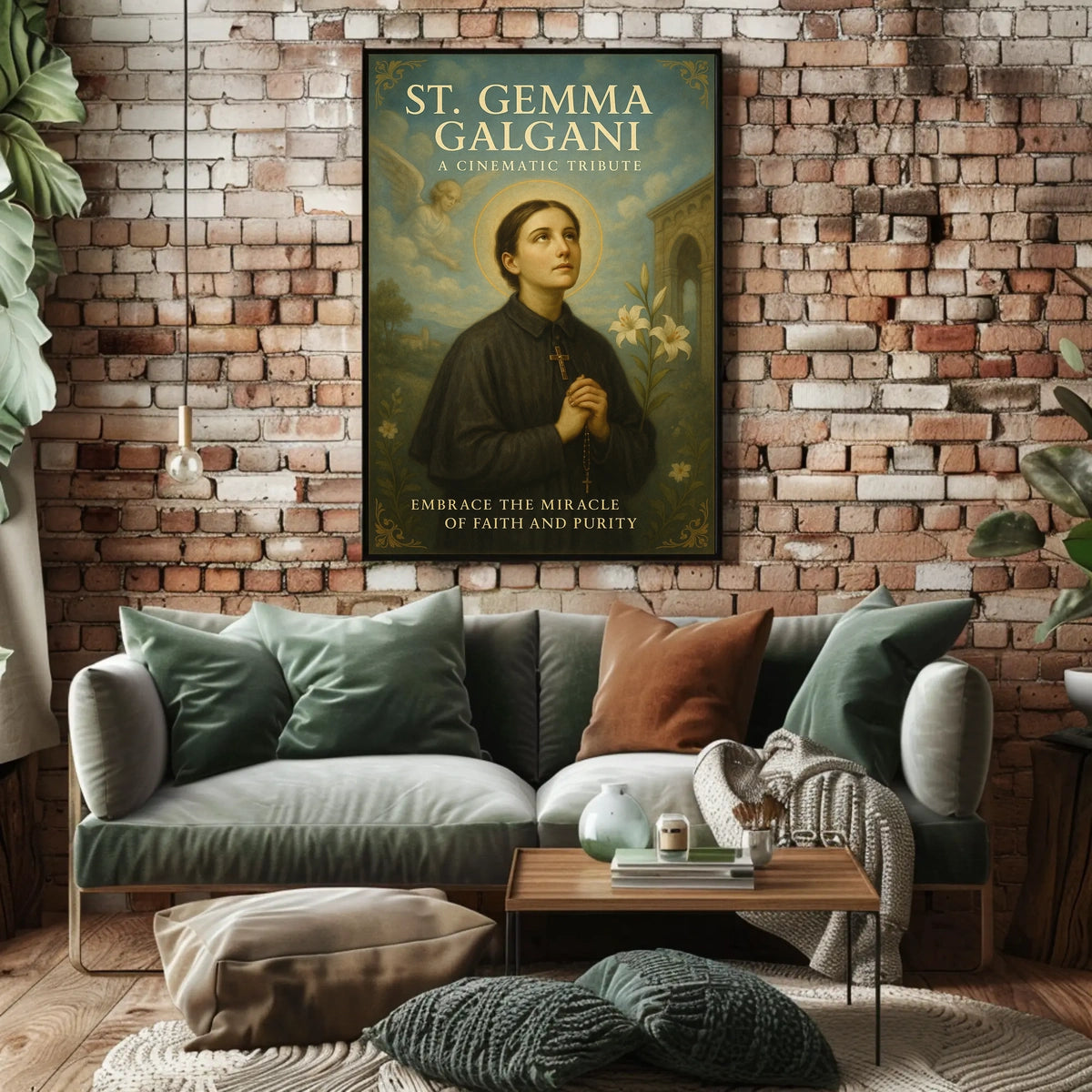 St. Gemma Galgani A Cinematic Tribute Poster
