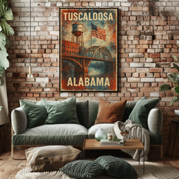 Tuscaloosa, Alabama Poster