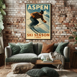 Aspen Ski Season 1960 Poster