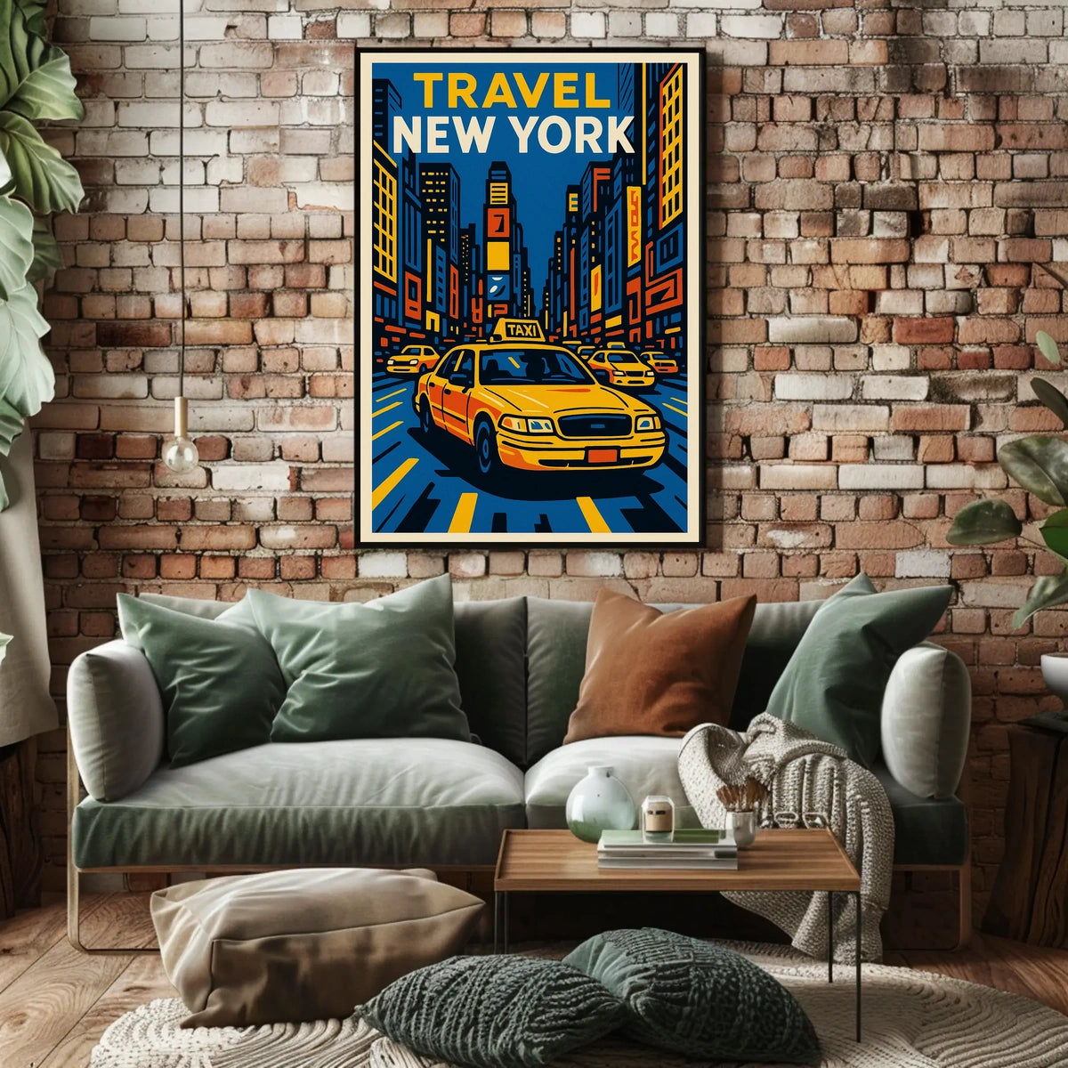 Travel New York Poster