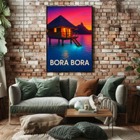 Bora Bora Paradise Poster