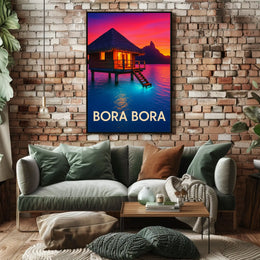 Bora Bora Paradise Poster