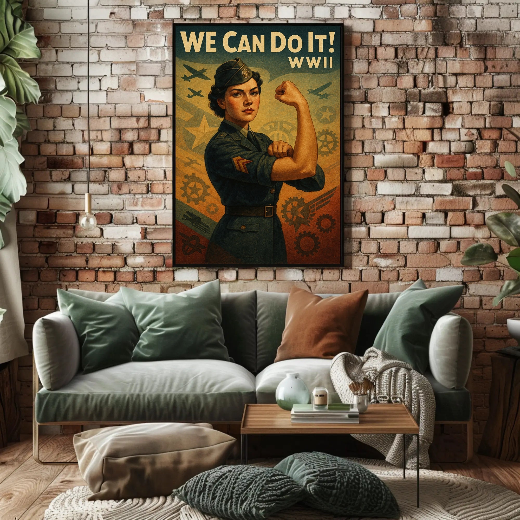 Empowerment in WWII Poster