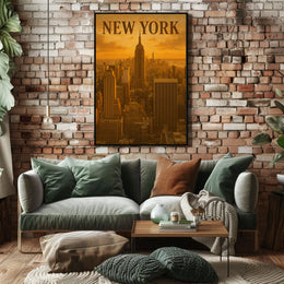 New York Skyline Poster