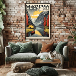 Scenic Germany Lake Königssee Poster