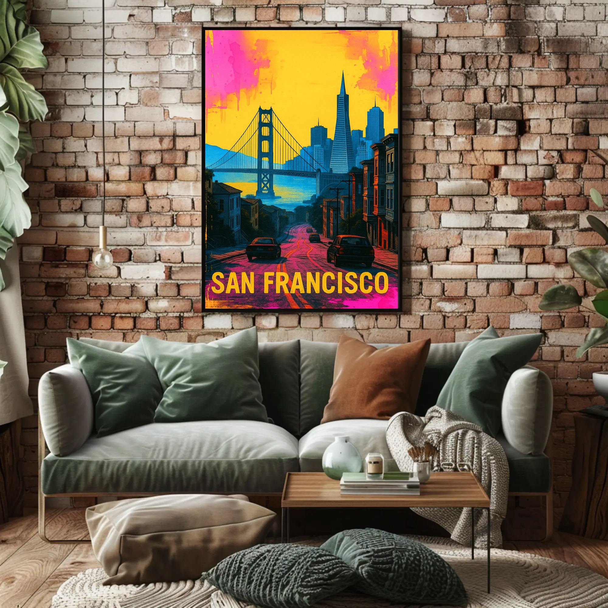 San Francisco Vibes Poster PosterGoat