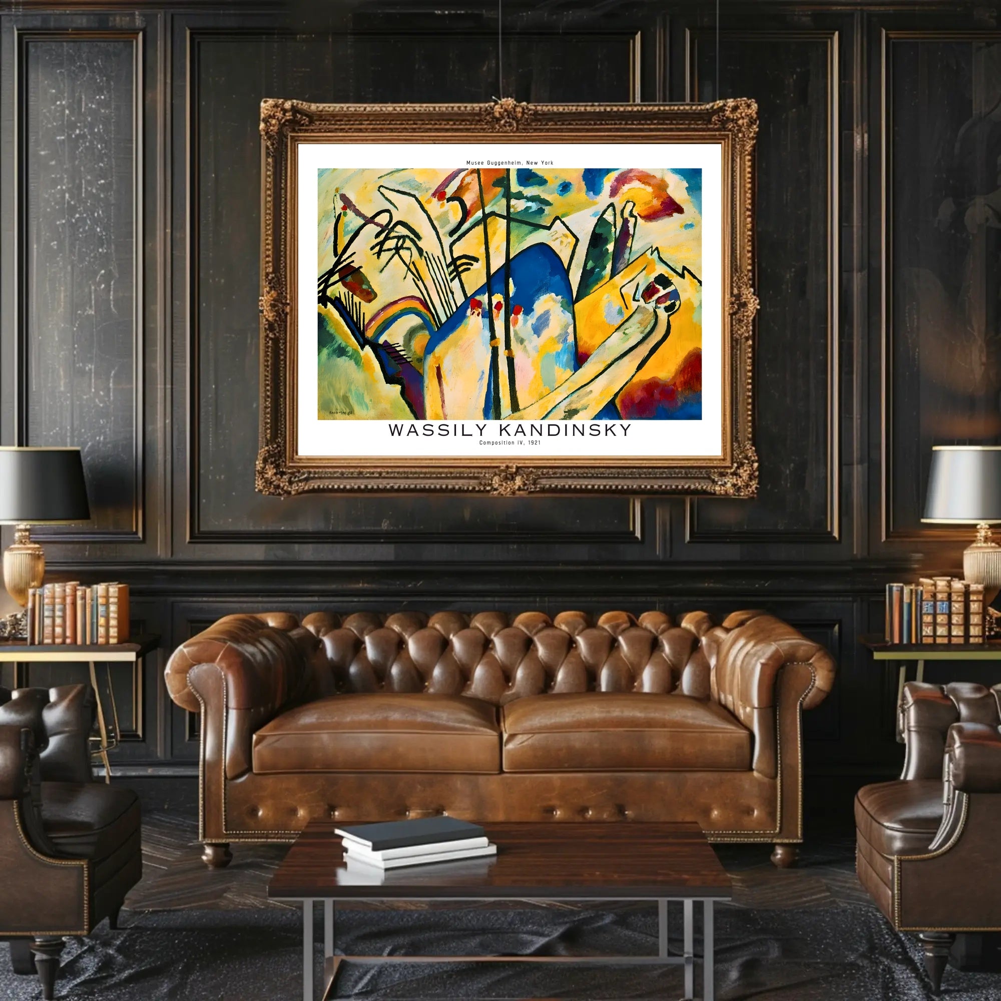 Wassily Kandinsky Composition IV Poster