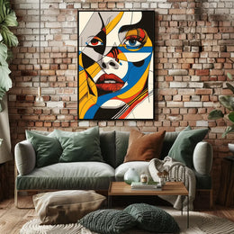 Vintage Urban Landscape Art Poster