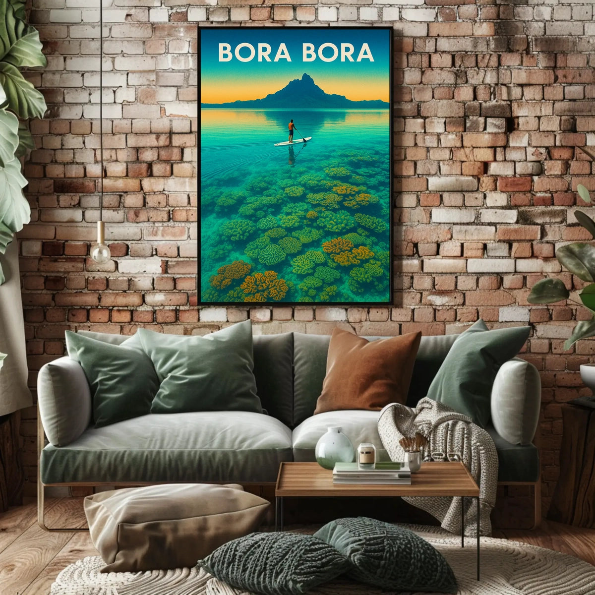 Bora Bora Serenity Poster