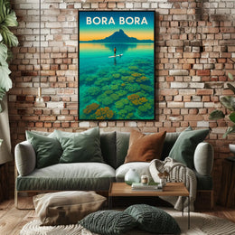 Bora Bora Serenity Poster