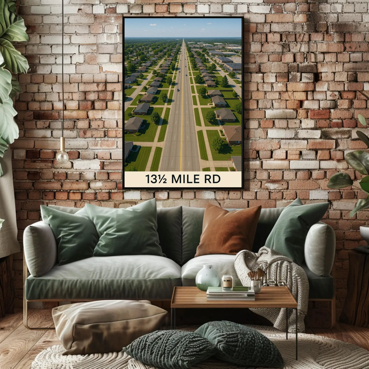 13½ Mile Road Poster