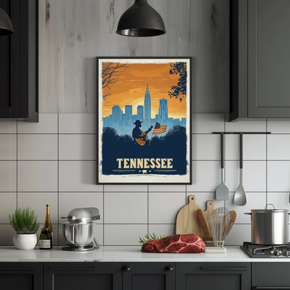 Tennessee Vintage Poster