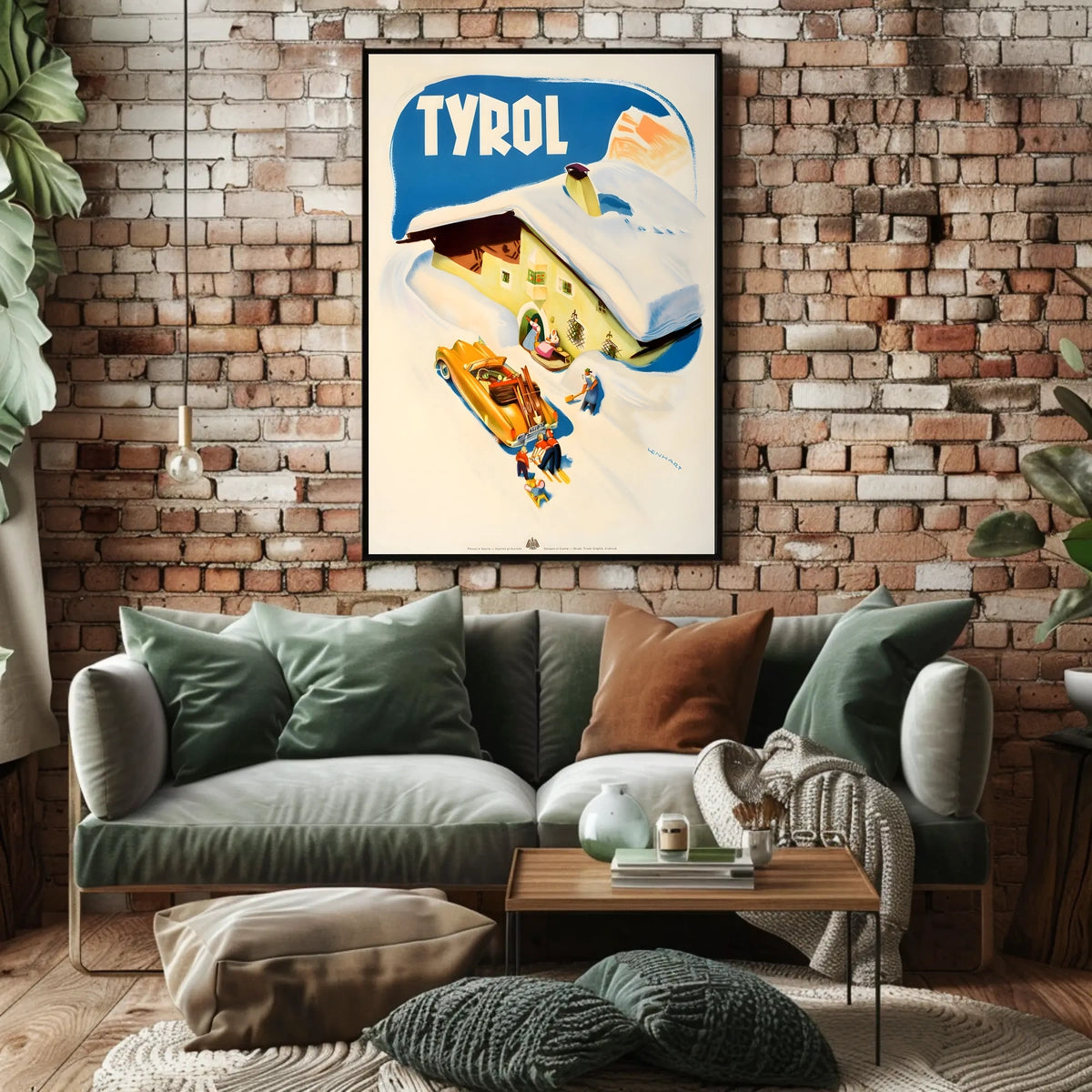 Winter In Tyrol Poster