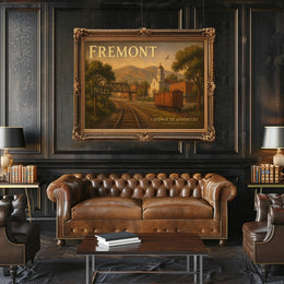 Fremont Gateway to Adventure Travel Poster