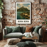 Bora Bora Paradise Poster